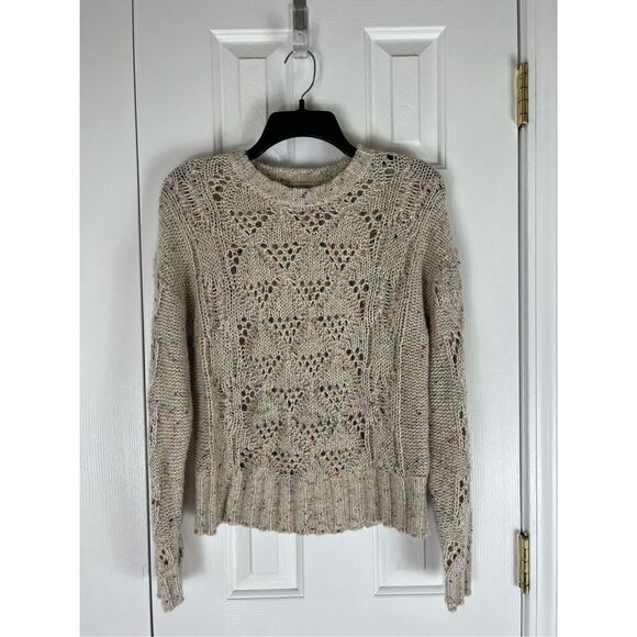 Lucky Womens Oatmeal Sweater Size M - Picture 1 of 4
